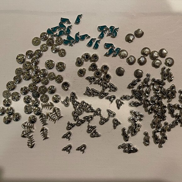 Memory locket floating charms Sea Life - Picture 1 of 1